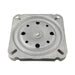Revolving Swivel Plate W/60 Bearings, 10 1/4" Square x 7 61/64" Holes Center to Center Steel by Spaenaur Inc.