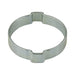 Collier de serrage à 2 oreilles 1-3/4" (plage 1,598"-1,811") Largeur 0,394", épaisseur du matériau 0,0591" Largeur intérieure de l'oreille 0,3346" Acier C-1008 zingué par Spaenaur Inc.