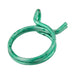 Collier de serrage à double fil métallique Diamètre nominal du collier : 1,188 po x diamètre du fil : 0,110 po Fil métallique à haute résistance Zinc Pl Couleur verte par Spaenaur Inc.
