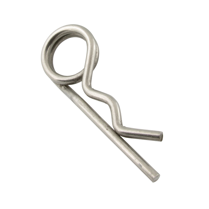 Goupille d'attelage double DIN 11024 Fil de 3,6 mm x 64 mm LGTH 301/302 Acier inoxydable par Spaenaur Inc.