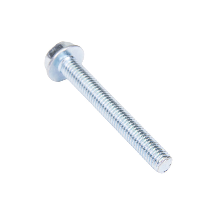 Machine Screw, Hex Washer Head, Unslotted Drive, #10-32 UNF x 1-1/2" Length, Steel Zinc Plated by Spaenaur Inc.