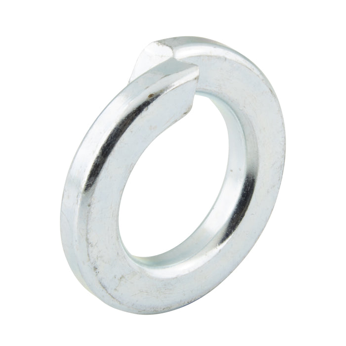 Helical Medium Split Lockwasher, Bolt 5/8" (.203" Wide x .156"TH) Carb Steel Heat Treat Zinc Plated ANSI B18.21.1