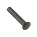 Oval Head Tubular Rivet 9/64" x 19/64" L (5/16" Head DIA) Steel, Black Oxide Finish by Spaenaur Inc.