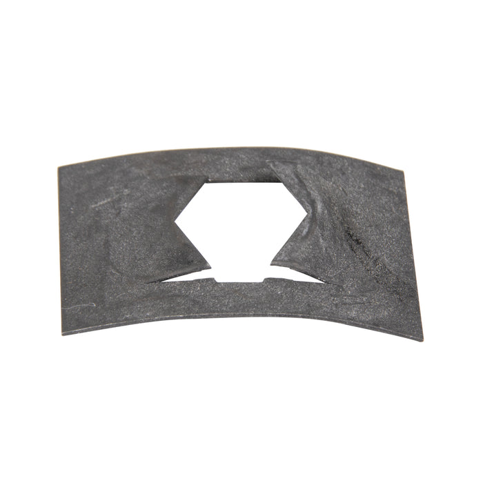 Vis de machine à tête plate rectangulaire à écrou à ressort, filetage 1/2"-13 UNC, en acier à ressort, traitée thermiquement, phosphatée et huilée, de la marque Tinnerman®