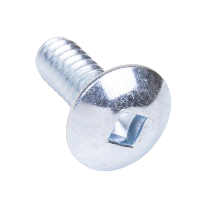 Machine Screw, Truss Head, Square Socket Drive, #10-24 UNC x 1/2" Length, Steel Zinc Plated Chromate by Spaenaur Inc.