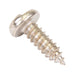 Tapping Screw, Pan Head One-Way Slotted Drive, Type A, #14 x 3/4" Length, Steel Nickel Plated by Spaenaur Inc.