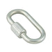 Lien rapide, série standard N, diamètre de fil 4 mm (1/8 po). Acier zingué par Spaenaur Inc.