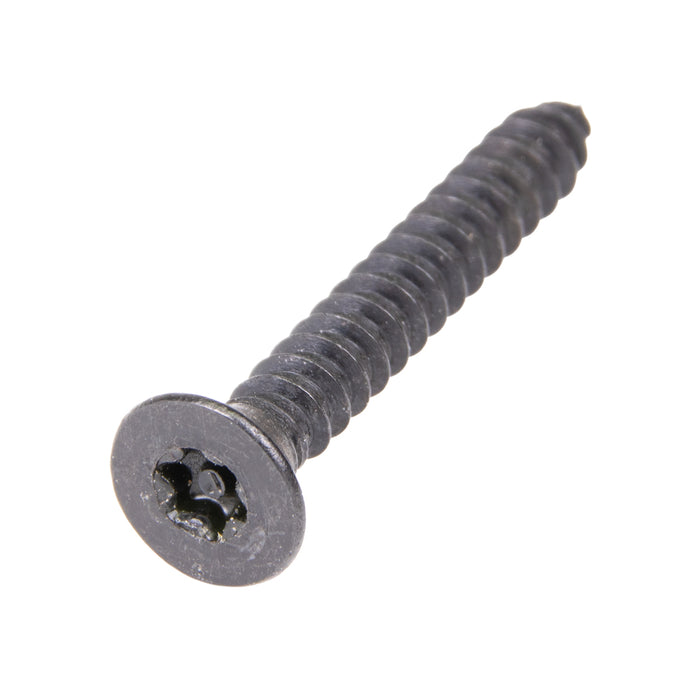 Tapping Screw, Flat Head Torx TR10 Drive, #6 x 1" Length, Steel Plain by Torx®