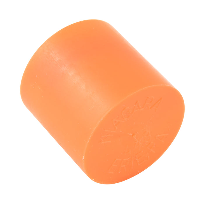 Bouchon de tube LONG 7/8 po DI x 1 3/4 po LGTH intérieur Polyéthylène basse densité Couleur orange par Spaenaur Inc.