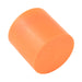 Bouchon de tube LONG 1 1/4 po de diamètre intérieur x 1 3/4 po de longueur intérieure Polyéthylène basse densité Couleur orange par Spaenaur Inc.