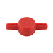 Shear-Loc Tee Knob #10 Dupont Delrin 500 Red by Spaenaur Inc.