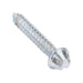 Tapping Screw, Countersunk Head Tamper-Resistant Drive, #10 x 1-1/4" Length, Steel Zinc Plated by Tampruf™