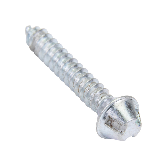 Tapping Screw, Countersunk Head Tamper-Resistant Drive, #8 x 1" Length, Steel Zinc Plated by Tampruf™