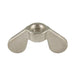 Écrou à oreilles, modèle renforcé, DIN 315, M8 x 1,25 de pas, en laiton nickelé, DIN 315/BR-NP M8, de Spaenaur Inc.