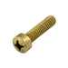 Machine Screw, Binding Head, Phillips Drive, #4-40 UNC x 1/2" Length, Steel Zinc Plated Trivalent by Spaenaur Inc.