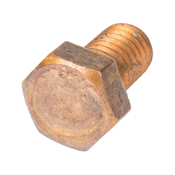Vis à tête hexagonale 3/4" - 10 UNC x 2 1/2", en bronze au silicium, conforme à la norme ANSI B18.2.1-1981, fabriquée par Spaenaur Inc.
