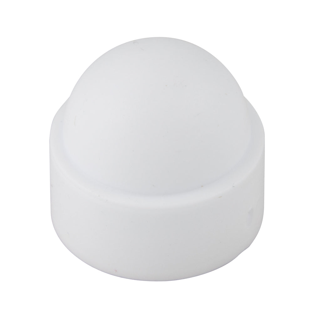Metric Bolt & Nut Protection Cap for M16 Bolt Ld Polyethylene White ...