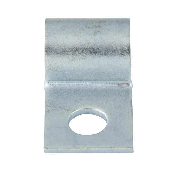 "Half" Clip 1/2" Clamp DIA., 9/32" Hole DIA .625" C to C Steel Zinc / Clear Chromate