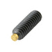 Hex Socket Set Screw with Brass Tip #8 - 32 UNC x 5/8" Alloy Steel Not Plated by Spaenaur Inc.