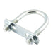 U-Bolt Only, No Nuts, No Plate 1/4"-20, for Pipe Size 3/4" Steel Zinc Chromate Plated by Spaenaur Inc.