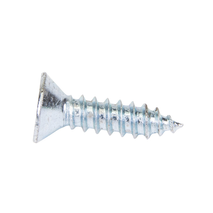 Tapping Screw, Oval Head Square Socket Drive, Type AB, #6 x 5/8" Length, Low Carbon Steel Zinc Plated by Spaenaur Inc.