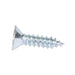 Tapping Screw, Oval Head Square Socket Drive, Type AB, #6 x 5/8" Length, Low Carbon Steel Zinc Plated by Spaenaur Inc.