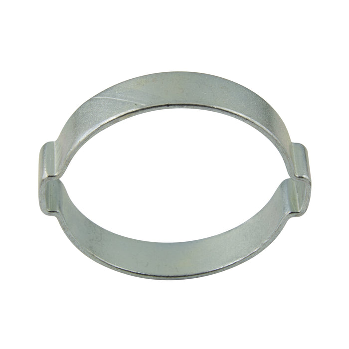 2-Ear Hose Clamp 19/32" (.551"-.669" Range) .315" Width, .0472" Mat Thickness Inner Width Of Ear .1969" C-1008 Steel Zinc Plated