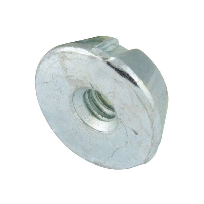 Écrous inviolables #10-24 UNC x 0,661" de diamètre extérieur x 0,250" de hauteur, en acier à faible teneur en carbone, avec revêtement en cadmium dur, fabriqués par Tampruf™