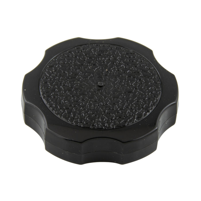 Shear-Loc Knob, Rosette Style Fits M8 Screw (38mm O.D.) Dupont Delrin 500 Black by Spaenaur Inc.