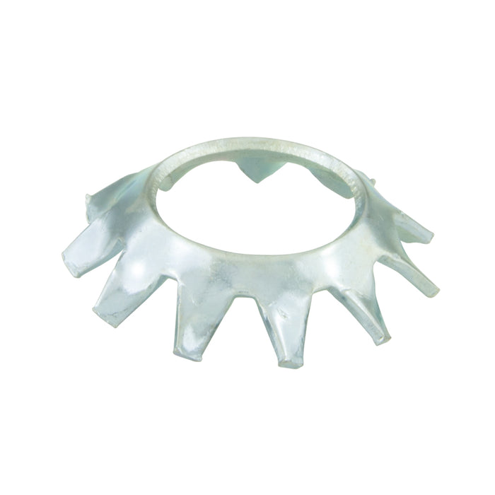External tooth Lockwasher (82 Degree Countersunk) Size #12(.430"-.410" OD x .022" TH) Carbon Steel Heat Treated Zinc ANSI B18.21.1-1972(R1983)