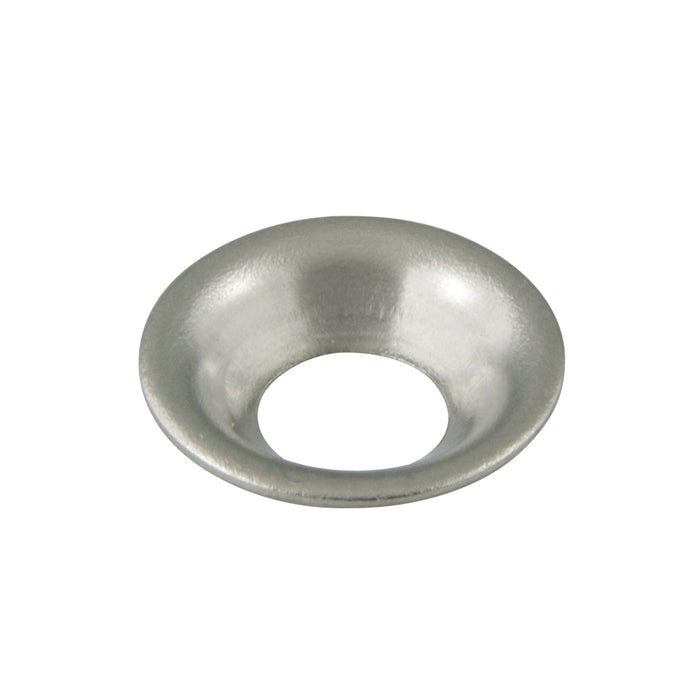 Flush Type Finishing (Screw) Washer #10 ID x 15/32" OD 18-8 Stainless Steel Plain