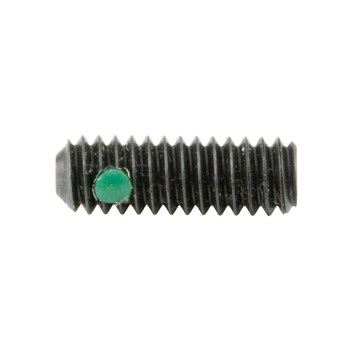 Pelletized Nylon Insert Hex Socket Set Screw Cup Point - Headless 1/2"-20 UNF x 1" LG Alloy Steel Heat Treated Plain ANSI B18.3-1986
