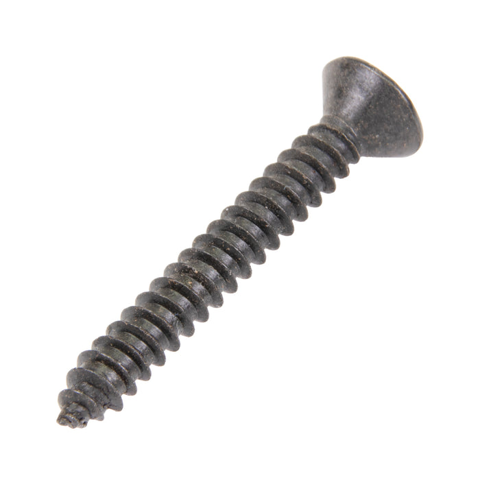 Tapping Screw, Flat Head Security Hex Socket Drive, #8 x 1-1/4" Length, Steel Black Phospate by Spaenaur Inc.
