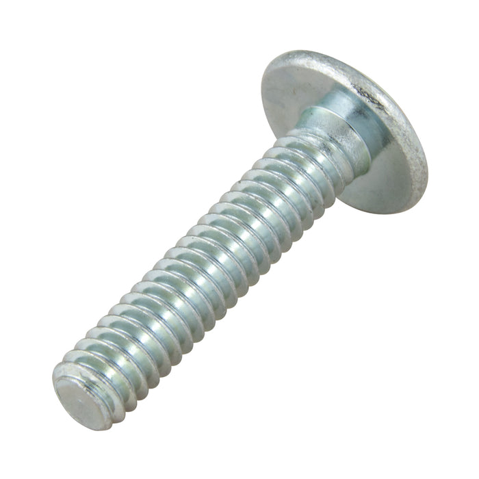 Rampa Flat Head Screws Type Kf with Hex Drive, 15 mm OD Flat HD M6 x 60mm LGTH Class 4.8 Steel Zinc Plated