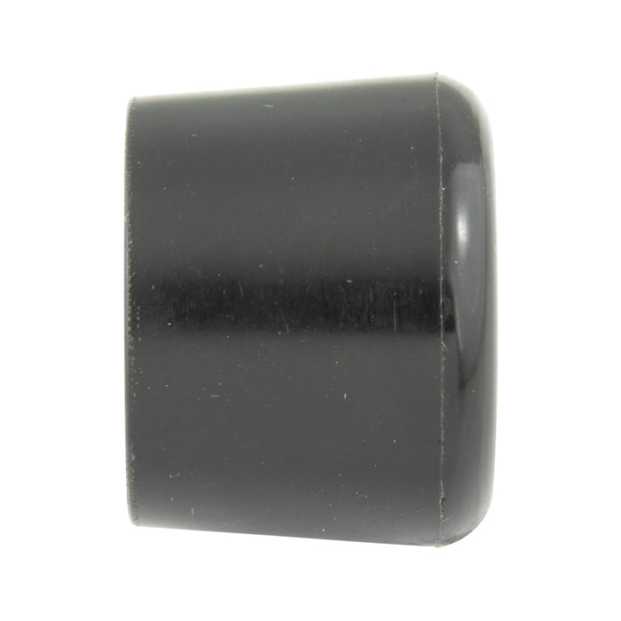 Rubber Cap 11/32" OD x 9/64" ID x 1/4" Hgt Sbr Black, 60 Duro by Spaenaur Inc.