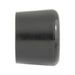 Rubber Cap 11/32" OD x 9/64" ID x 1/4" Hgt Sbr Black, 60 Duro by Spaenaur Inc.