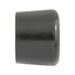 Capuchon standard à fixer sur un tube rond 1 po x 13/16 po O/A HT x 1-3/16 po Base Polyéthylène Noir par Spaenaur Inc.