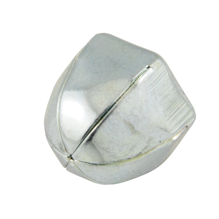 Cap Nut, M4 x 0.70 mm, 7.0 mm WAF, 8.0 mm THK, Steel Zinc Plated, DIN 1587