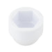 Metric Bolt & Nut Protection Cap for M6 Bolt Ld Polyethylene White by Spaenaur Inc.