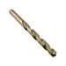 Foret Jobber'S Length, usage intensif, pointe fendue à 135 degrés, lettre « U », diamètre, cobalt HSS, finition dorée, par Spaenaur Inc.