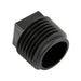 Threaded Pipe Plug - Square Head 1/8"-27 NPT High Density Polyethylene Colour Black by Spaenaur Inc.