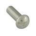 Rivet à tête ronde pleine 1/8 po de diamètre x 3/8 po de longueur en acier inoxydable 18-8 conforme aux spécifications de la norme ANSI B18.1.1-1972 (R1981) de Spaenaur Inc.