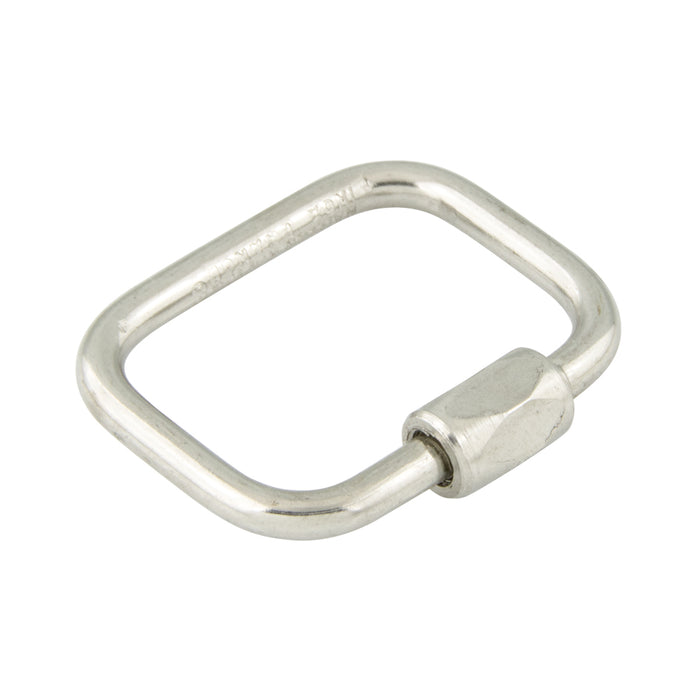 Square Quick Link, Series C 3mm Wire DIA Steel Zinc Plated by Spaenaur Inc.