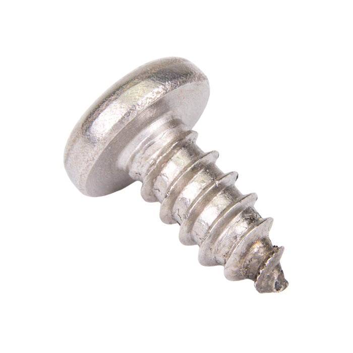 Vis autotaraudeuse, tête cylindrique à empreinte pour clé, 4A/AB, 4A/AB x 1/2" de longueur, acier inoxydable