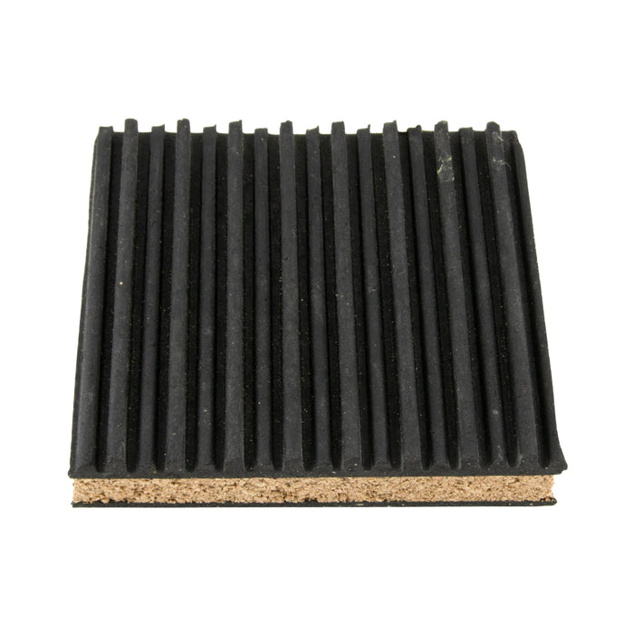 Anti-Vibration Pad 3" x 3" x 1" Cork & Neoprene 50 Duro by Spaenaur Inc.