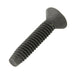 Vis à rouler, tête plate à empreinte Torx T30, entièrement filetées, 1/4"-20 x 4" de longueur, en acier à faible teneur en carbone cémenté, phosphatées noires et huilées par Spaenaur Inc.