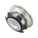 Round Metal Threaded Adaptors 7/8" Round Tube DIA W/3/8"-16 UNC Steel Zinc Pl Base Finish by Spaenaur Inc.