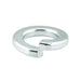 Helical Split Lockwasher, Medium Bolt Size #10 (.062"Wide x .047"TH) Carbon Steel Heat Treated Trivalent Zinc Plated, ANSI B18.21.1 Latest by Spaenaur Inc.