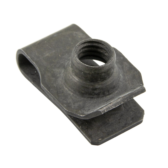Panel Nut,Extruded, "U" Type 3/8"-16 (Uss) Regular 0.080"-.150" Panel Range Spring Steel Heat Treated Plain