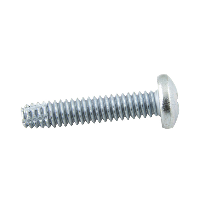 Thread-Cutting Screw, Phillips Pan #8-32 UNC x 3/4" LONG, Type F Low Carb Steel Case Hard Trivalent Zinc Plated, ANSI B18.6.4-1981